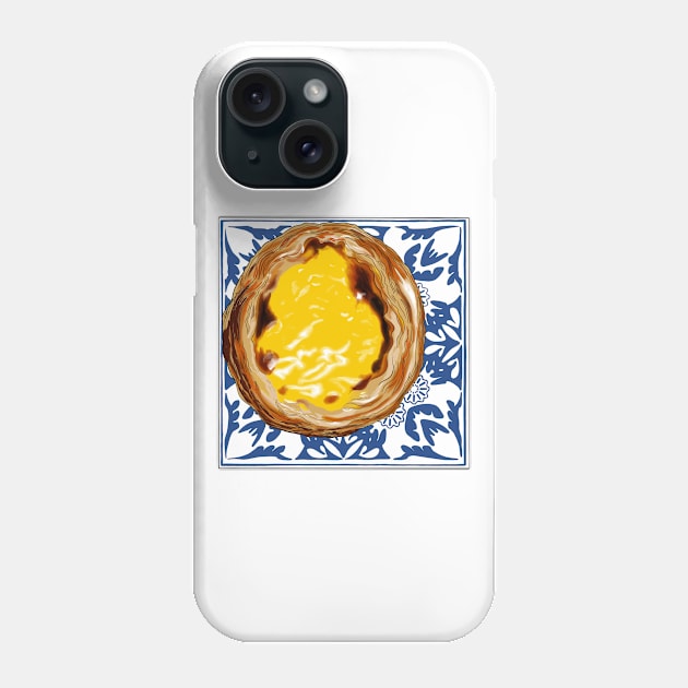 Portuguese egg tart Phone Case by smithandco