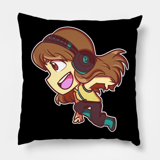 Ninja Legends - Ninja Hala! Pillow by CherryPAVoice