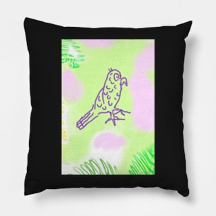 Kea new zealand bird Pillow