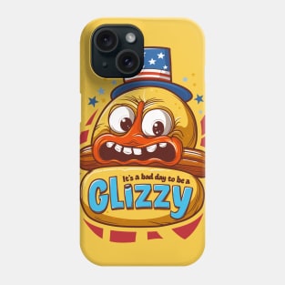 Hot Dog Funny Saying It’s A Bad Day To Be A Glizzy Phone Case