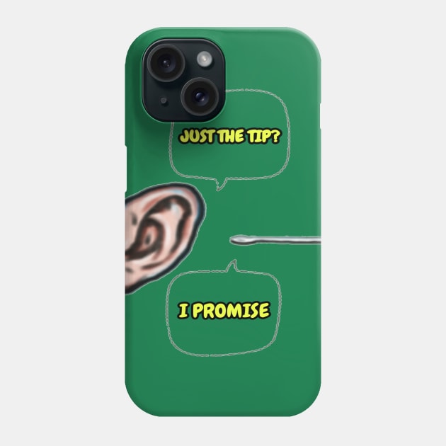 Just The Tip Phone Case by MassacreMasks