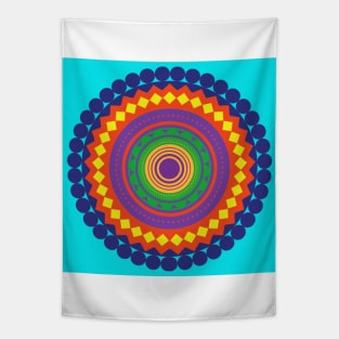 circle art Tapestry