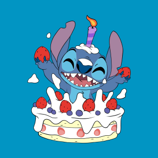 Happy Birthday Stitch T-Shirt