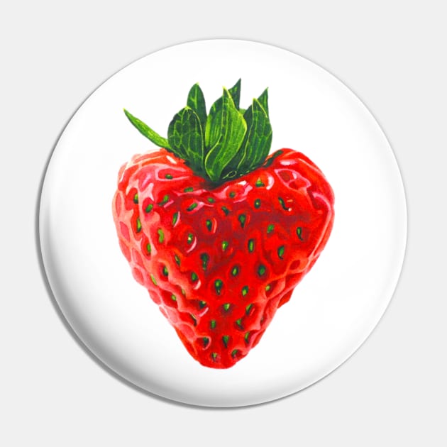 Scrumptious Strawberry Pin by Irsaervin