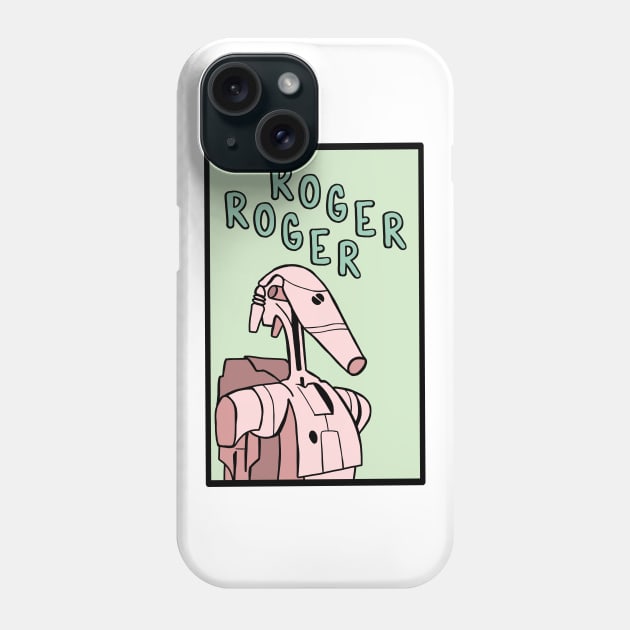 Roger, Roger Phone Case by Kimberly Sterling