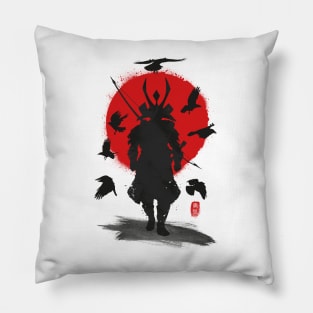 Samurai Moon Pillow