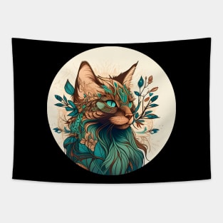 Beautiful Cat Boho - Love Cats Tapestry