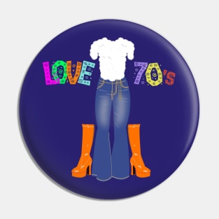 The 70's lover Pin