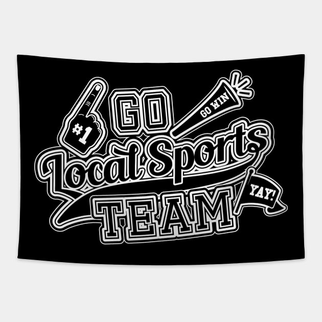 Go Local Sports Team Tapestry by Nazonian