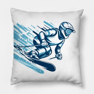 skiing Pillow