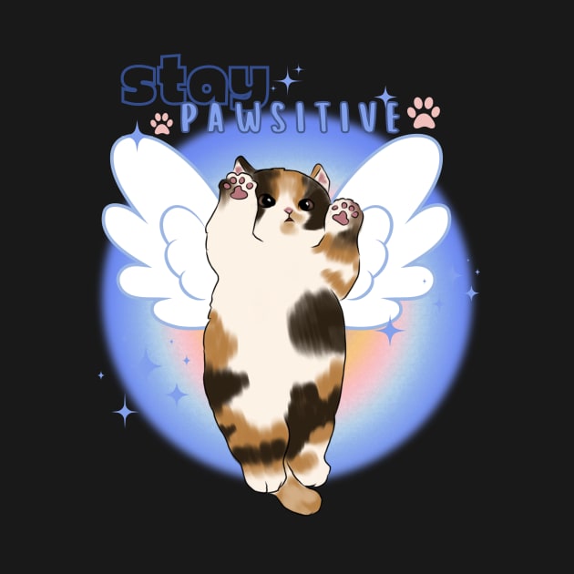 Stay Pawsitive by Cinnamon Studio