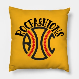 RocFashions Baseball/Softball Logo Pillow