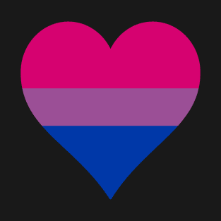 Bisexual Pride Heart T-Shirt