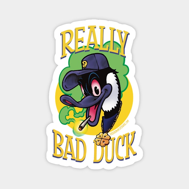 really bad duck Magnet by Paskalamak