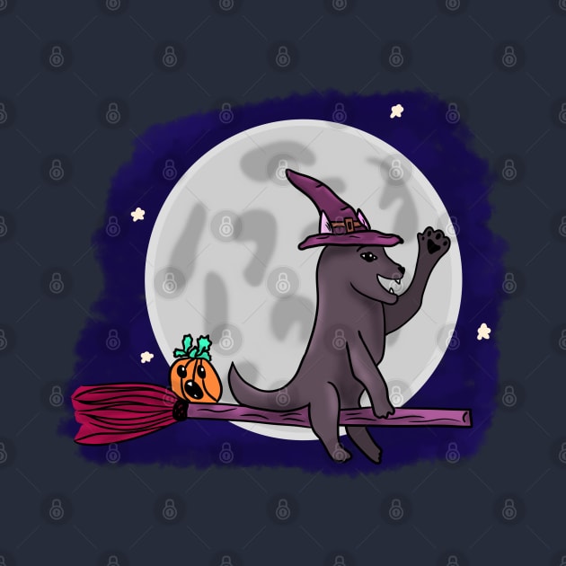 Halloween kitten by Antiope