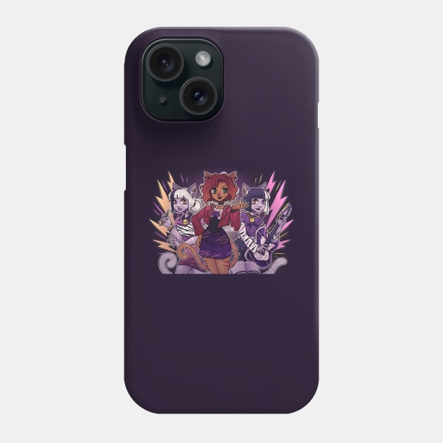 Monster High Cats Phone Case by Anemonaii