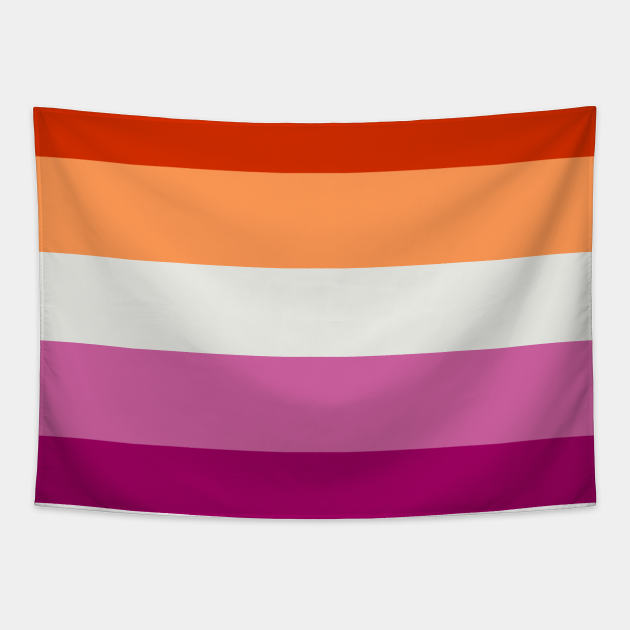 Lesbian Pride Flag 2 Lesbian Pride Tapestry Teepublic 1154