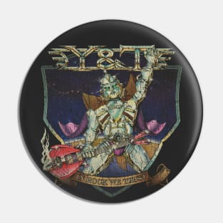 In Rock We Trust 1984 Pin