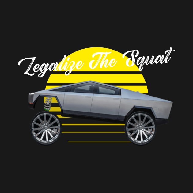 SQUATTED TRUCK T-SHIRT by Cult Classics