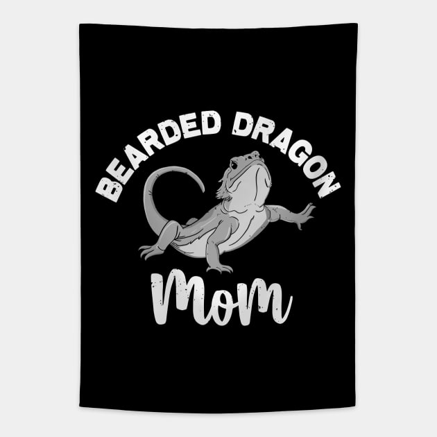 Bearded Dragon Mom Pet Lizard Animal Lover Tapestry by HiDearPrint