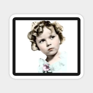 Shirley Temple Mint Green Magnet