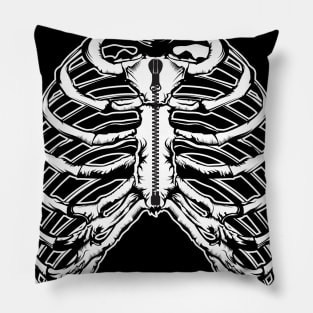 rib cage Pillow