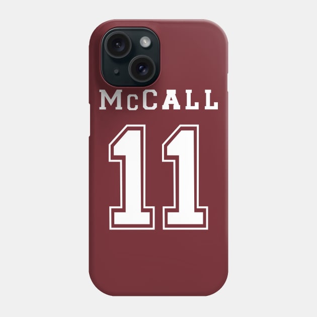 Scott McCall - Teen Wolf - Lacrosse - 11 Phone Case by shellysom91