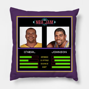 Shaq & Magic - NBA Jam Edition Pillow