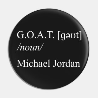 GOAT Michael Jordan the GREATEST !!! Pin