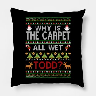 Christmas Vacation Todd & Margo - Christmas Vacation Pillow