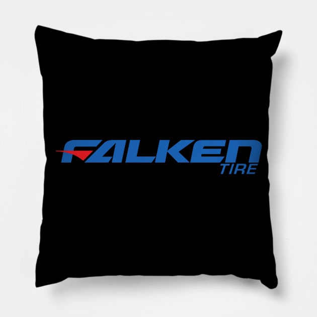 FALKEN TIRE Pillow by bakingsoda