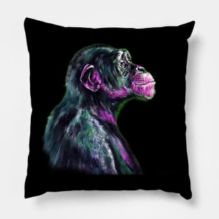 Chimp 4 Pillow