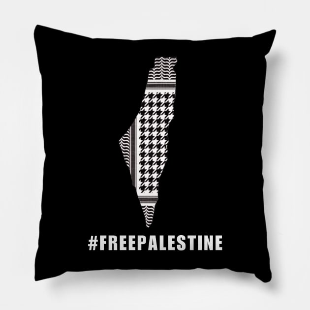 Free Palestine Pillow by Mojakolane