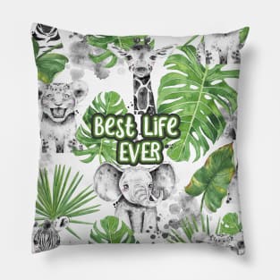 Best Life Ever Paradise Pillow