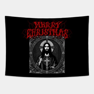 Black Metal Jesus - Christmas Tapestry