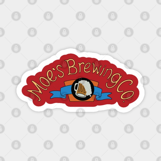 Moe's Brewing Co. Magnet by saintpetty