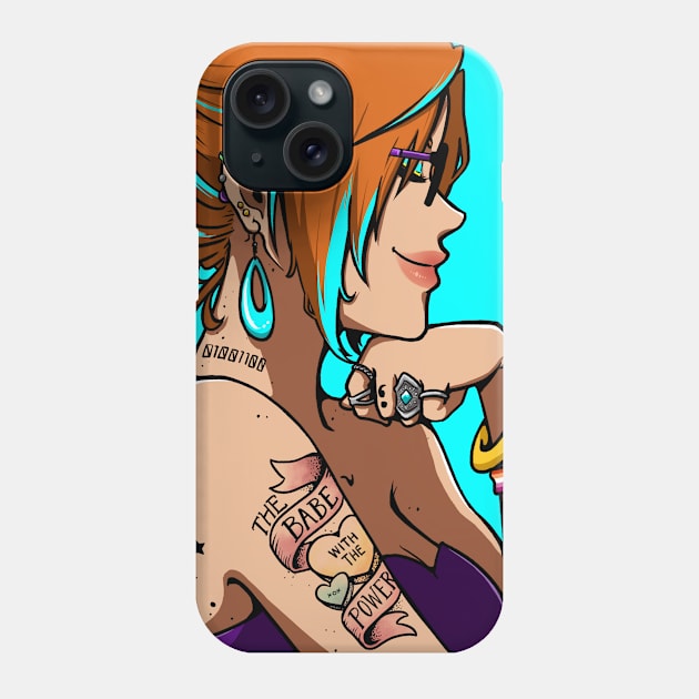 Erin: Babe with the Power Phone Case by artsy_alice