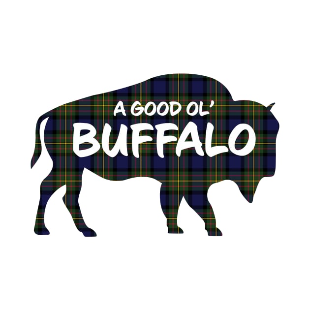 Buffalo Critter - MacLaren Plaid by Wright Art