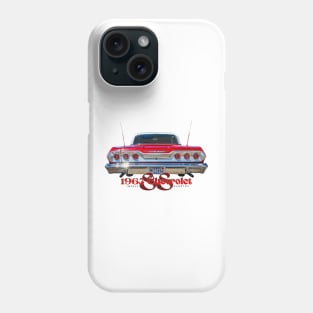 1963 Chevrolet Impala SS Hardtop Coupe Phone Case