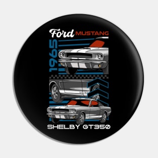 Iconic Mustang GT350 Car Pin