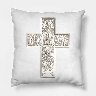 Classical Cross Art Pillow