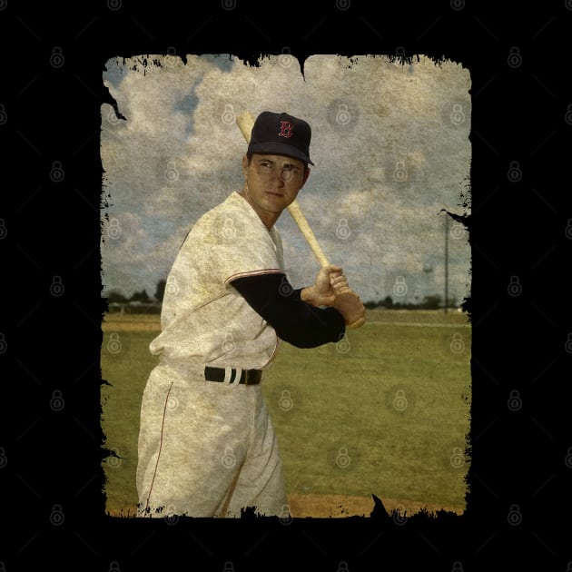 Carl Yastrzemski in Boston Red Sox by PESTA PORA