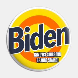BIDEN - Removes stubborn Orange Stains Pin