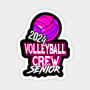 Senior 2024 Volleyball Magnet