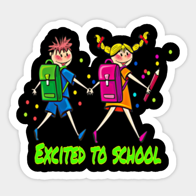 Back to School - School - Sticker