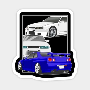 Nissan Skyline Generation Fragment Magnet