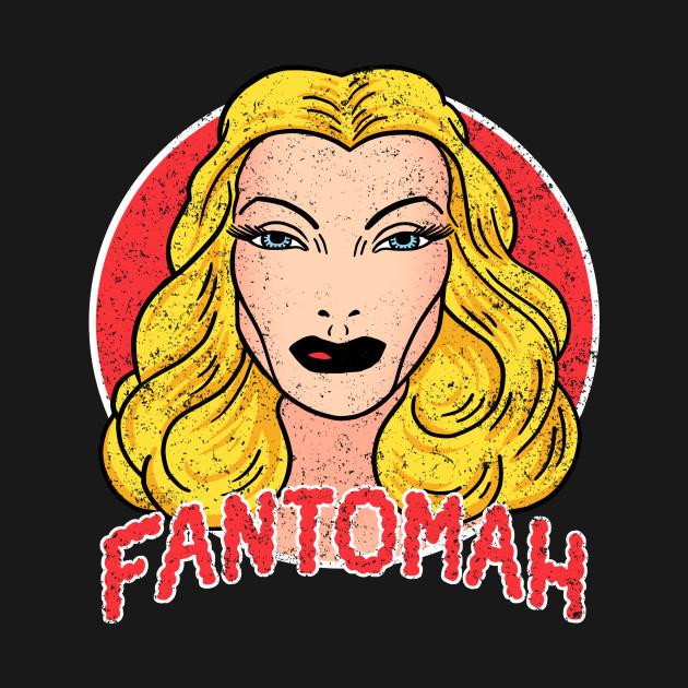 Fantomah Front & Back Design by Angel Robot