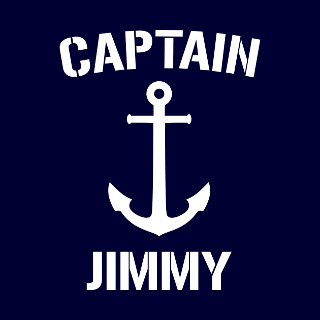 Nautical Captain Jimmy Personalized Boat Anchor by Rewstudio