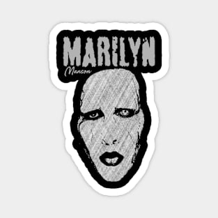 marylin manson Magnet