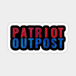 Patriot Outpost Red/Blue Magnet